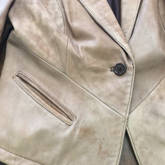 INC Leather Jacket - Picture 3 of 13